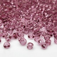 [모크재료방] 시드비즈 3mm, 100개, 투명 바이올렛