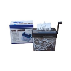 A4 미니 분쇄기 문서 세단기 절단기 78582PC 1(EA), 블루