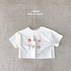 JROOM 韓國童裝 療癒小插圖上衣, 1個