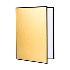 시그니프 A4 양면 반사판 21x29cm 3in1 제품 사진 촬영, 1개, 골드