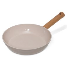 bella cuisine IH爐適用Plumbell系列陶瓷不沾圓平底鍋, 24cm, 1個