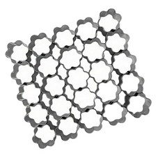 스테인리스 스틸 플라워 하트 스타 쿠키 커터 몰드 녹슬지 않는 페이스트리 도구 쉽게 청소 가능, Flowers