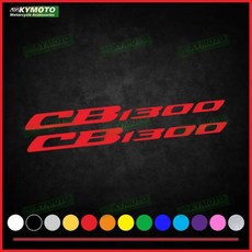 오토바이 데칼 페어링 윈드 실드 장식 헬멧 탱크 엔진 스티커, 7. CB1300-005, D. 2pcs x 16cm