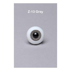 돌모아 12mm 글라스안구 12mm Paperweight Glass Eyes (Z-13 Gray), 12mm eyes, 1개