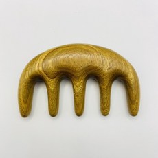 念念不忘24h出貨 頭部穴道按摩梳, 1個, 木質-五尖型按摩梳