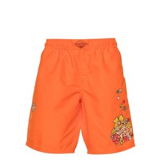 마틴로즈 보드 플로럴 프린트 스윔 쇼츠, 오렌지계열
