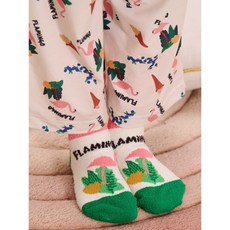 브랜드 빈폴키즈 BEANPOLE KIDS Print Bakery 패턴 수면양말 아이보리 BI49KTU010 694958