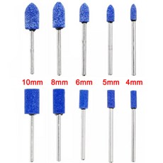 10Pcs 연마 헤드 휠 Dremel 로타리 용 장착 그라인딩 스톤, 02 파란, 01 CHINA