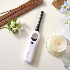 [모던하우스 광주역점] 캔들라이터_화이트, 1개, 화이트