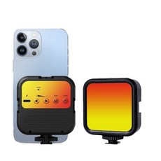 迷你補光燈 1200mAh 62顆燈珠 CRI 95+, 1個, WL - 62三色補光燈 1200毫安電池 送充電線
