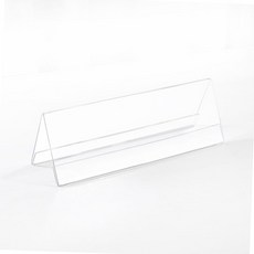 투명 아크릴 회의실 이름표 8137 양면 안내판 220x110mm 사무용품 테이블안내판 양면이름표