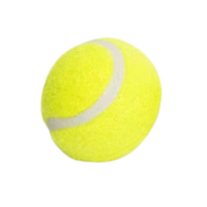 寵物網球 練習網球 狗狗耐咬玩具球, 黃色, 1個