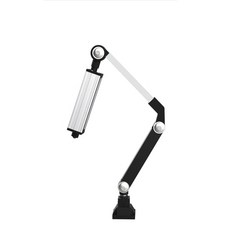 QUJILINE 16W 방폭 조명 LED 공작기계 작업 조명 24V 방수 조명 알루미늄 합금 긴 팔 CNC 선반 조명 펀칭 및 밀링 기계 테이블 램프 작업장 조명 16W, 8.0 Watts