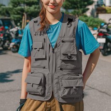스토리원 냉감 망사 여름 아웃도어 낚시 작업 조끼 JG-SSJK026