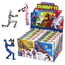 5000 DUMMY13 랜덤 액션피규어, 1개