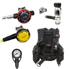 游龍潛水 SAEKODIVE 重裝備組合 SA-6022 套裝特惠組合 (加送BC刀)