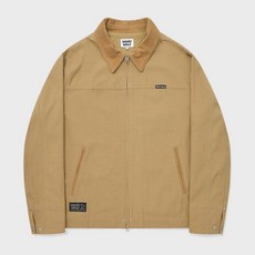 와키윌리 코듀로이 배색 워크자켓 베이지 236397