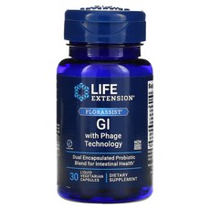 라이프익스텐션 플로라시스트 GI 리퀴드 베지테리안 캡슐, 1개, 30정