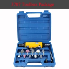 1/4 공압 다이 그라인더 에어 다이 그라인더 그라인딩 밀 조각 도구 공압 도구 용 연마 기계, 01 Air Grinder Box 3707, 01 Air Grinder Box 3707