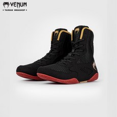 VENUM 古川小夫 拳擊鞋 - 黑紅金, 1個