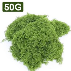 인공 녹색 식물 영원한 생명 DIY 공예 집 거실 정원 미니 조경 가짜 30-500g, 3)50g