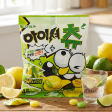 오리온 아이셔 츄 레몬앤라임 약45봉지, 12개, 193.5g