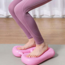 다리헬스 에어쿠션 운동 기구 말랑이 홈트레이닝 에어스펩, 블루