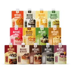 플라이밀 단백질 쉐이크 파우치 스타터팩 13종 13가지 맛, 45g, 13개