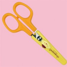 산리오안전캡가위 폼폼푸린 어린이가위