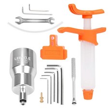 HOUSON 로드 바이크용 전문 브레이크 블리딩 키트 | 알루미늄 오일러 주사기 및 공구 포함 R7000/R8000/R9200 시리즈와 호환 225153 8555091316