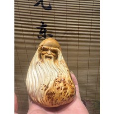 太行崖柏 留疤 壽星公 小擺件, 如圖所示, 1個