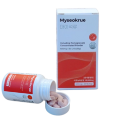 마이석류 프리미엄 솔루션 600mg*60정 1BOX 석류 함량 18 000mg 체중관리솔루션 하루한번, 2개, 36g