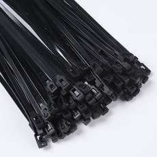 드랙스툴 케이블타이 재사용 릴리저블 타이 재활용 200 300 mm 블랙, 4.8*200mm, 1개