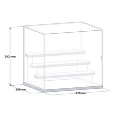 중형 포토부스 간이 화이트)+화이트 45cm(2라이트 촬영 스튜디오 배경 박스 사진 누끼, E. 대형 버전 4개 레이어블라인드 박스 24개 수용