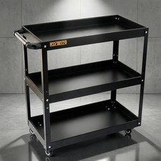 리벤토 3단 이동식 공구함 MTB-720S 철재 툴픽업 공구통 공구박스 정리함 수납함 선반 작업대 연장 부품, 1개