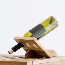 마켓비 TANG 원목와인랙 3병 아카시아 내추럴, 1개