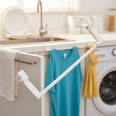 분리형 키친타올꽂이 주방 싱크대 정리 수납 화이트, 1개