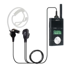 Jalltech 잘텍 JX-200/JX-220 무전기 호환 이어폰 로그 이어마이크 인이어 리시버 스탠다드2핀