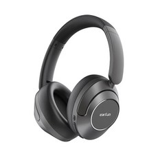 EarFun Wave Pro 藍牙耳機 主動降噪耳罩式耳機, 黑色