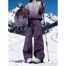 스노우보드복 스키복세트 여성 투피스 바람막이 방한 스키바지