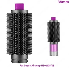 다이슨 HS01/05/08용 업그레이드된 라운드 볼류마이징 브러시 어태치먼트 센시시멘X9용 스트레이트 및 컬 헤어 스타일링 브러시 노즐, 38mmRose