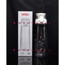 THERMOS 台灣黑熊系列 保溫瓶, 1個, 新款TCSD-700TBB-FL隨手瓶