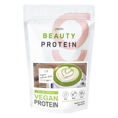 Beauty植物蛋白粉 抹茶拿鐵口味, 1包, 250g