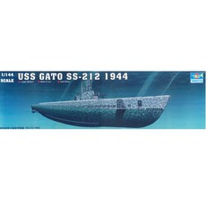 Trumpeter 1:144 미해군 Gato 급 잠수정 SS-212 1944 프라모델, 1개