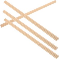 베스톤존 4개 미니어처 목재 스트립 인형의 집 장식 DIY 공예 가구 액세서리 우아하게 조각된 벽선 테두리 집용, 베스톤존 4개 미니어처 목재 스트립 인형의 집 장식 D