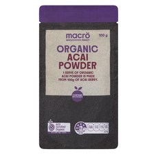Macro 아사이 파우더 100g 1팩 Macro Organic Acai Powder 100g, 1개