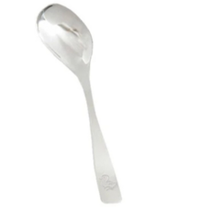 德國小鴨 兒童專用學習湯匙, 銀, 1個, 單支