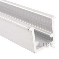 일비 레일 상부 하부겸용 슬라이딩도어수리 슬라이딩도어레일 미닫이레일, 3M, 1개