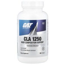 절실히 몸관리가필요한시기 GAT Sport CLA 1250 소프트젤 90정 프리미엄할인상품입니다, 1