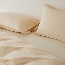 枕頭套 純棉 長絨棉 磨毛工藝 單人尺寸 2入組 柔軟舒適 透氣親膚 睡眠必備 枕芯搭配+雲棲-梨落+48*74cm/對裝, 雲棲-梨落